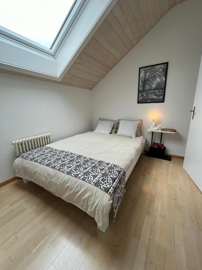Naturnahe Familienwohnung Ruschegg Eksteriør billede
